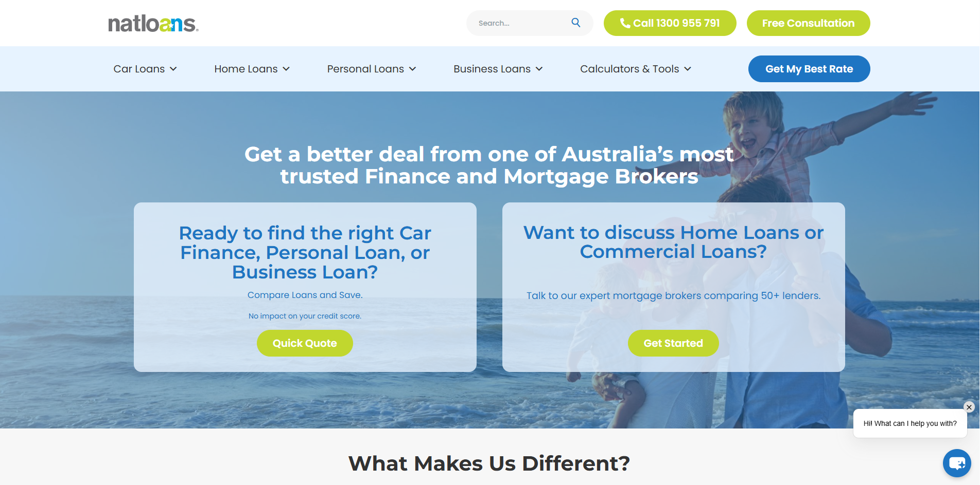 Case study: natloans