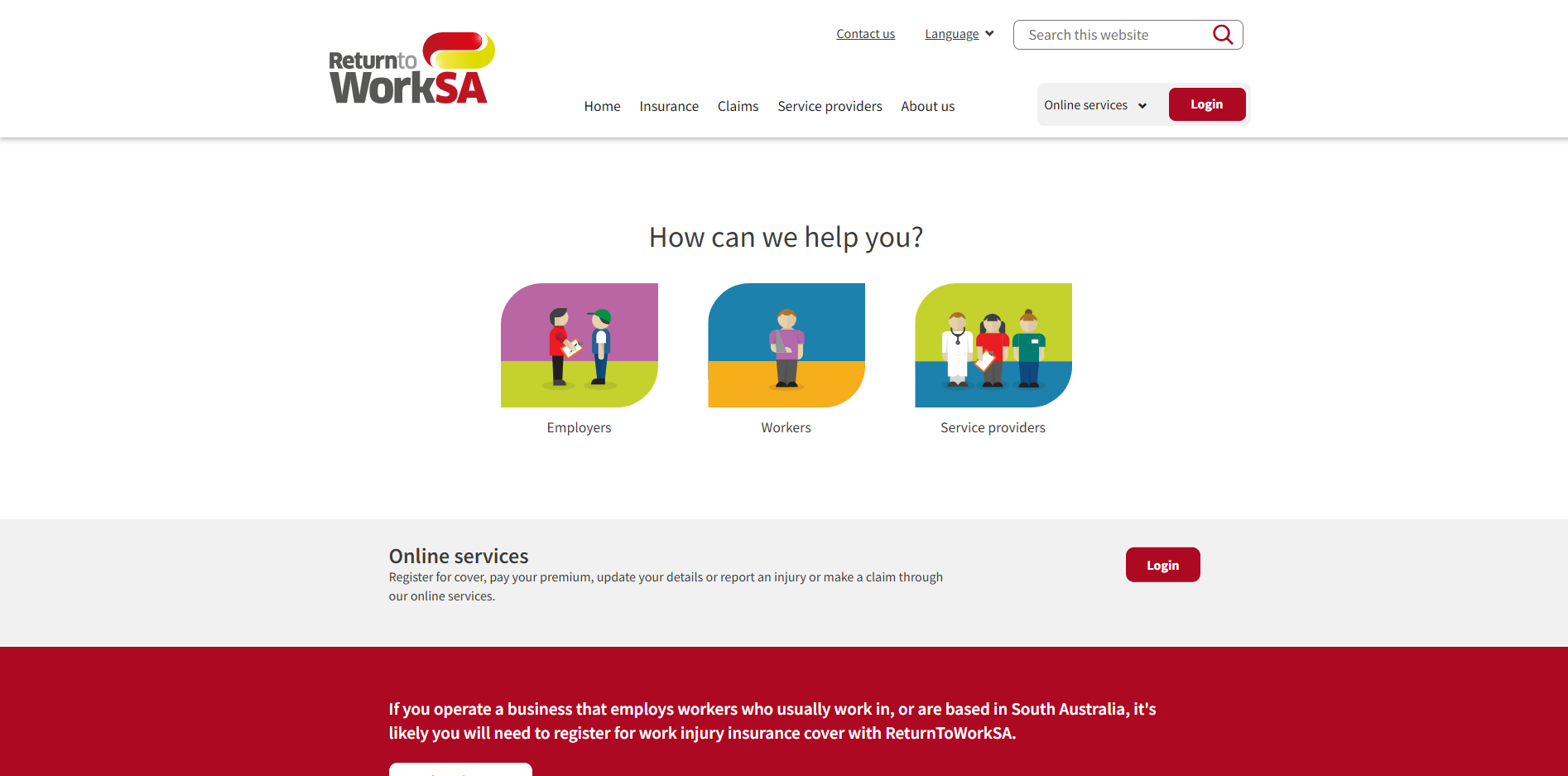 Case study: return-to-work-sa